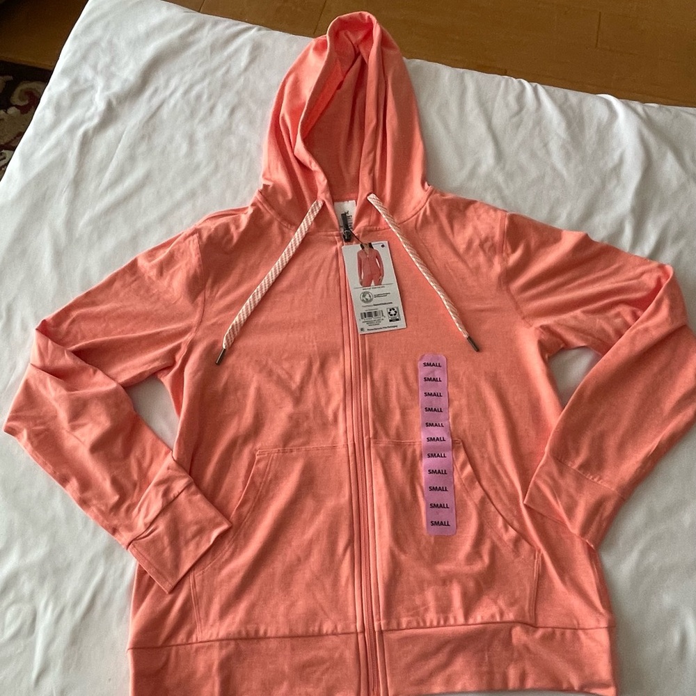 NWT Member’s Mark Soft Full Zip Hoodie, Sz S